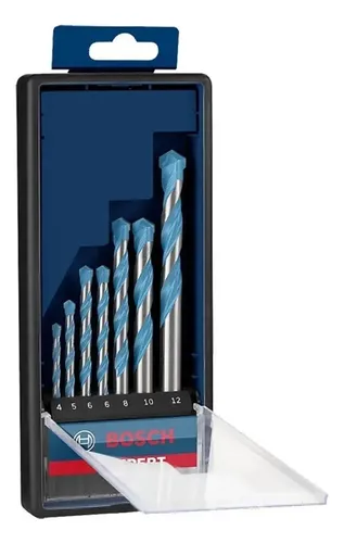 Kit 7un Broca 4 A 12mm Multiconstruction Cly-9 Bosch