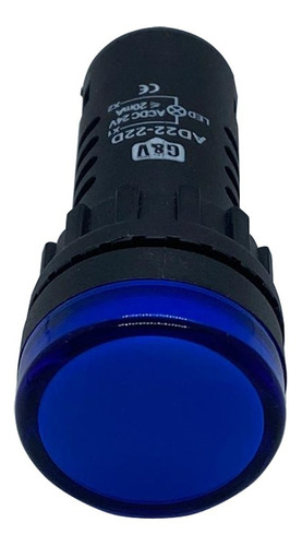 Piloto Indicador Led 22mm  24v  Azul  Ad22-22d  (53014)