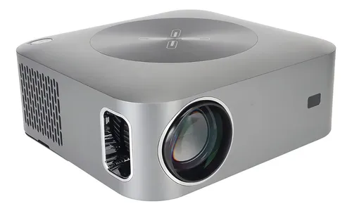 Proyector Cañon Led Full Hd 1920x1080p Android Con Control Color Gris