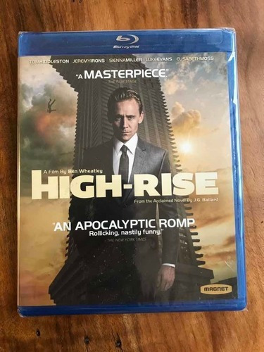 Bluray No Topo Do Poder - High Rise - Ben Wheatley - Lacrado