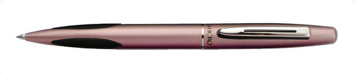 Bolígrafo Colón Ideal Micro Vip Color De La Tinta Azul Color Del Exterior Rosa Metalizado