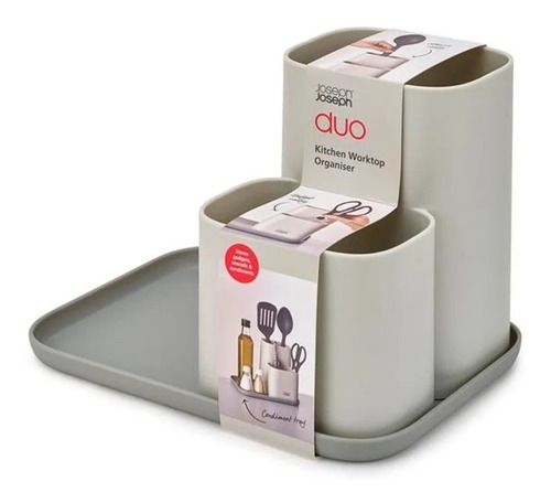 Joseph Duo Organizador Cocina Mesada Utensilios Condimentos