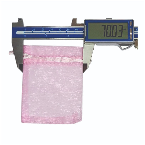 Bolsa Organza Tul 7x9cm 500u Souvenir Candy Regalo X Mayor Blanco Bo7x9bl