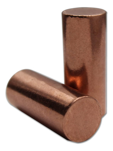 Juego De Varillas Redondas De Cobre Premium, 2 Piezas (1.8 X