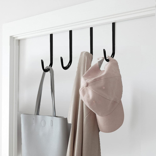 Ganchos Para Encima De La Puerta, 4 Paquetes Con