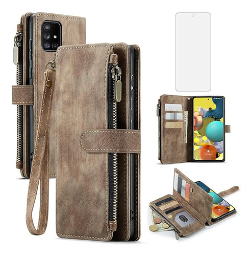 Funda De Telefono Para Galaxy A71 4g Funda Tipo Cartera Y Pr