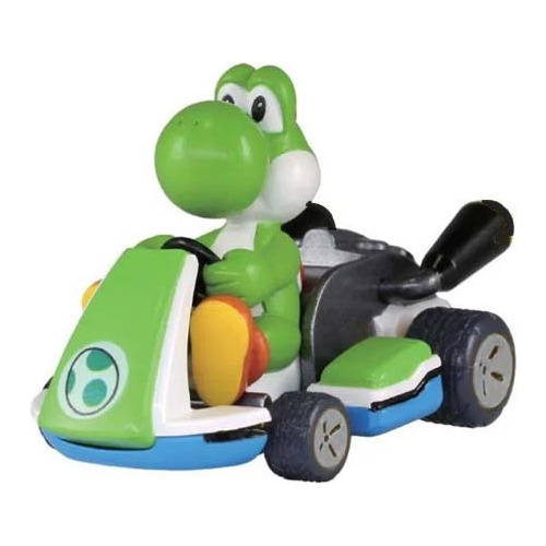 Miniatura Nintendo Mario Kart Yoshi Pullback Fun Tomy