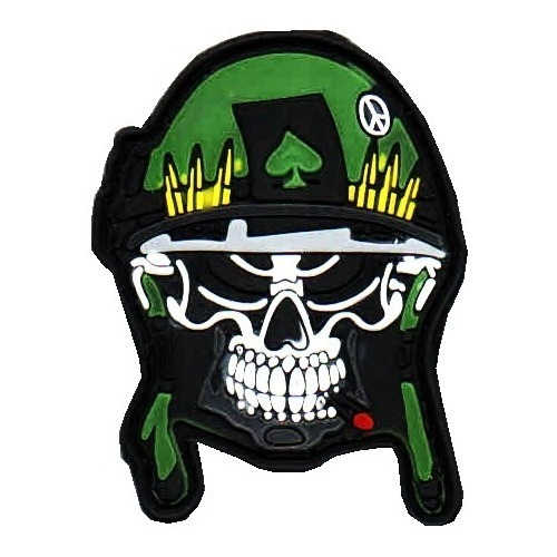 Parche Militar Tactico Calavera Full Metal Jacket Airsoft