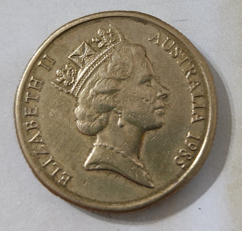 Moneda De 1 Dólar Australiano 1985
