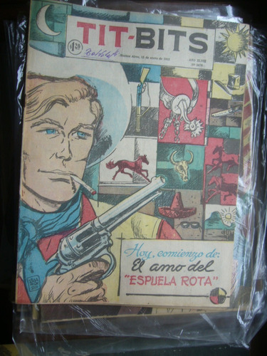 Revistas Tit Bits / Año 1957 / Fantomas B. Bolt Terry Carter