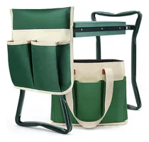 Comprar Banco De Jardinería Plegable Con Bolsa De Herramientas Eva