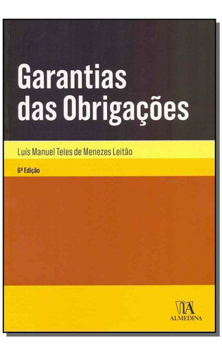 Garantia Das Obrigações - 06ed/18