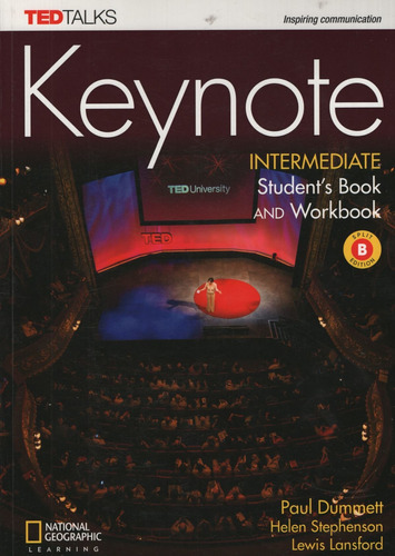 Keynote Intermediate - Split B Student's Book + Workbook + Online Practice, De Dummett, Paul. Editorial National Geographic Learning, Tapa Tapa Blanda En Inglés Internacional, 2018