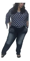 Comprar Calzas Simil Jeans Semi Chupin Talles Grandes Y Especiales