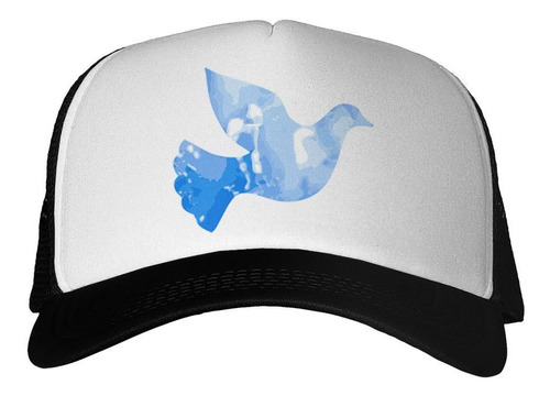 Gorra Paloma Dove Azul Diseño Art Color