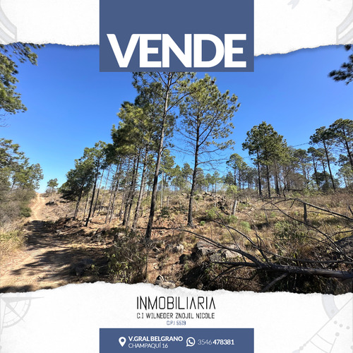 Una Hectárea En Athos Pampa - Córdoba