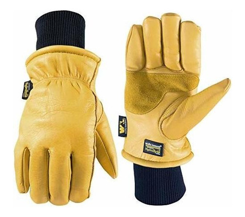 Guantes De Trabajo De Invierno De Cuero Para Hombre