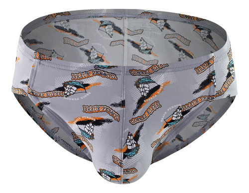 Bragas Transpirables De Cintura Baja Con Estampado Casual De