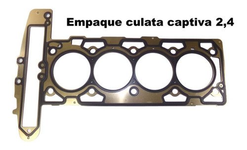 Imagen 2 de 2 de Empaque De Culata Captiva 2.4