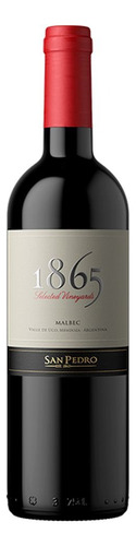 Vinho Chileno 1865 Single Vineyard Malbec 750ml San Pedro