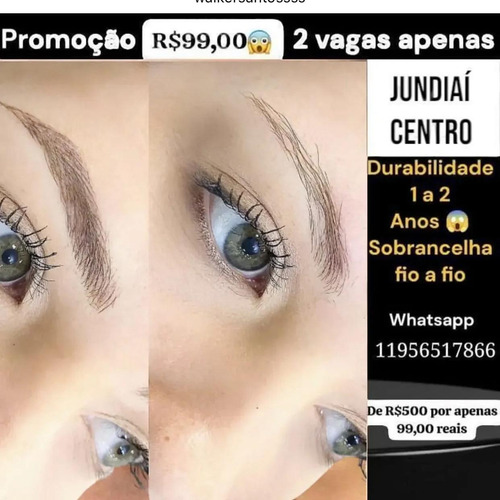 Micropigmentação Fios Realista Fio A Fio