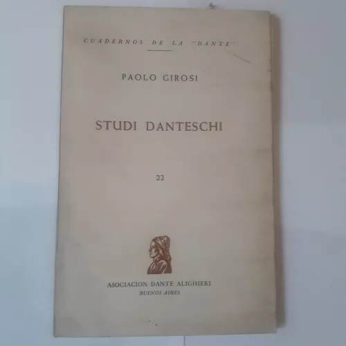 Studi Danteschi Paolo Girosi