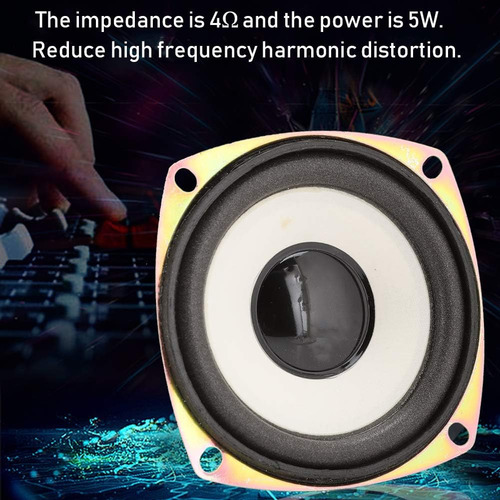 3 Pulgadas Mini Altavoz De Audio De Frecuencia Completa 4ohm