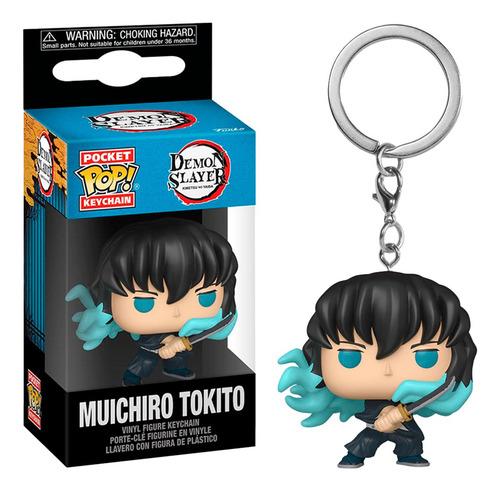 Funko Pop Keychain: Demon Slayer - Muichiro Llavero