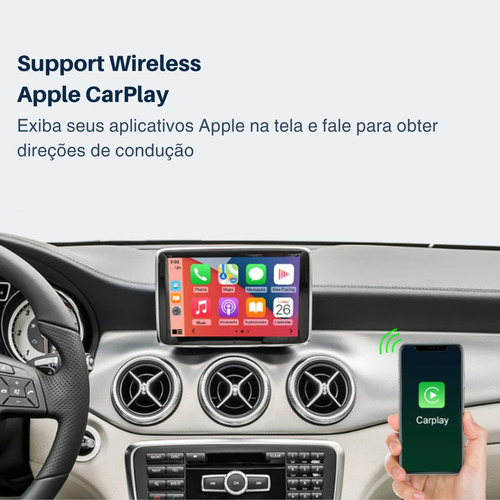 Módulo Carplay Interface Android Auto Apple Mercedes Ntg4.5