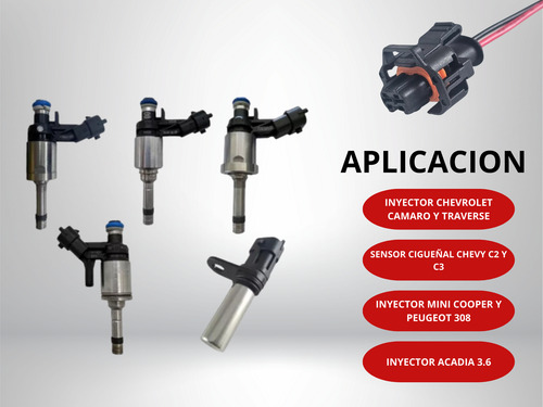Conector Arnés Para Sensores De Cigüeñal Chevy C2 Y C3 4 Pzs
