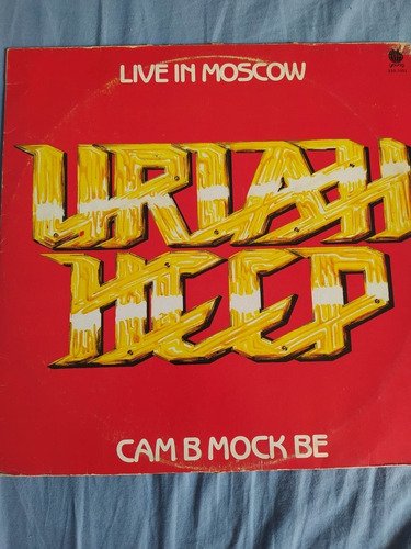Lp Uriah Heep - Live In Moscow Cam B Mock Be