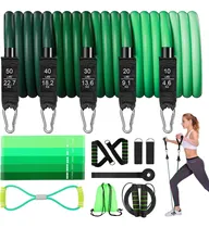 Comprar 18pcs Resistance Bands Set For Women, 5 Stackable Exercise W