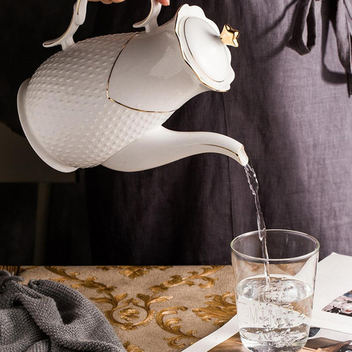 Cafetera De Porcelana, Tetera De 1,6 L, Tetera Para El Hogar