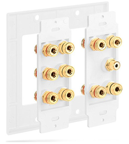 Fosmon Hd8006 Placa De Pared De 3 Grupos Para Sonido Envolve