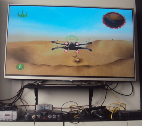 Star Wars Rogue Squadron Original Gradiente Para Nintendo 64 (Usado)