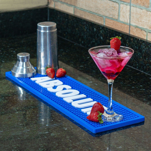 Barmat Vodka Absoult Tapete Escorredor De Copos E Drinks
