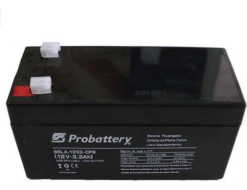 Bateria De Gel 12v 3,4ah Juguetes Alarmas Equipos Medicos