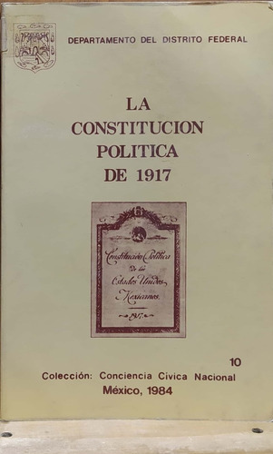 Chambajlum Constitución Politica De 1917 Ddf