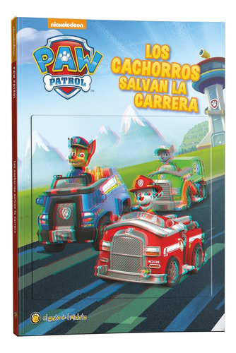 Los Cachorros Salvan La Carrera. Paw Patrol. Ventanas Asombr