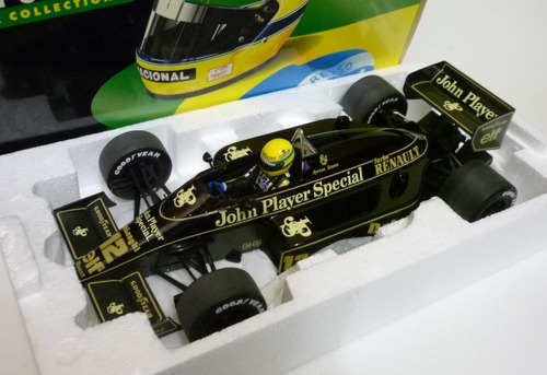 Minichamps 1/18 Lotus Renault 98t Turbo F1 Senna 1986 Ayrton