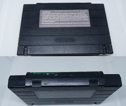 Killer Instinct Sns-akle-usa K. Cuts Sellado Snes Completo (Usado)
