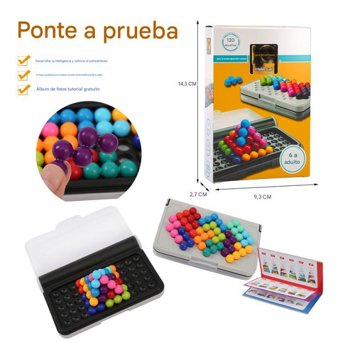 Juego De Mesa Para Iq-puzzler Pro Smart Games 120 Challenges