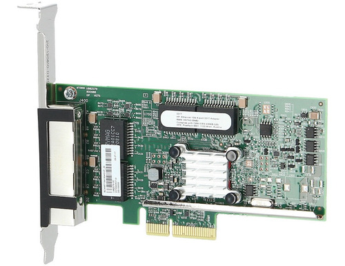 Tarjeta De Red Hp 331t Pci-e X4 Lp De 4 Puertos Gigabit X8