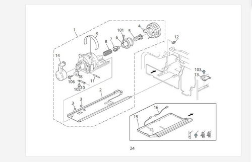 Selo Unid. Forn Toner 2045 Mp 5002 4002 4500 8300 (aa153083)