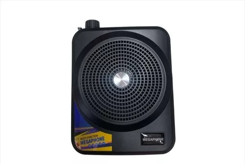 Megáfono Portátil Amplificador De Voz Parlante Radio Usb Sd