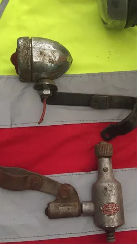 comprar Focos De Bicicleta Antigua Con Dinamos 