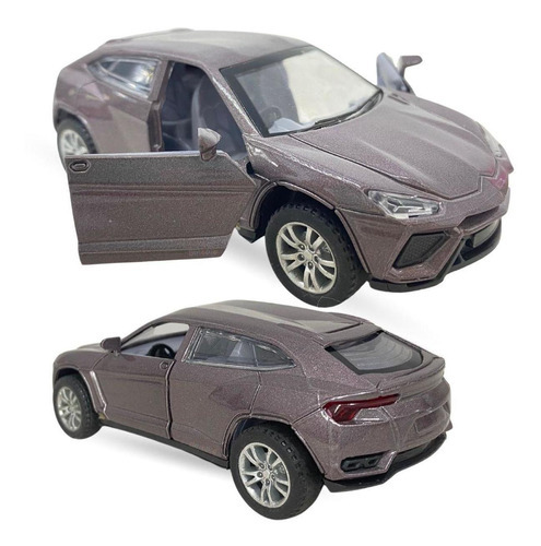 Cochecito en miniatura Lamborghini Urus, color marrón