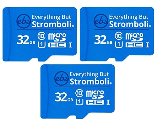 Todo Menos Stromboli 32gb Micro Sd Memory Card W/adapter