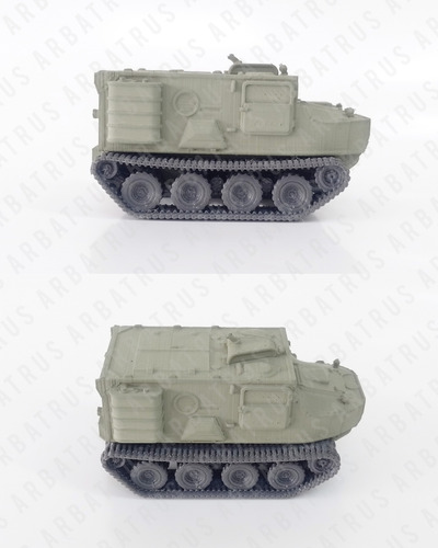 M76 Otter Escala 1:72 Arbatrus Verde Musgo