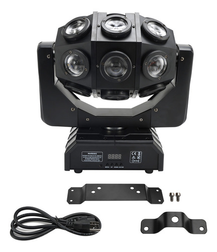Cabezal Móvil De 180 W, 18 Led, Rgbw, Efecto Dj Disco Party